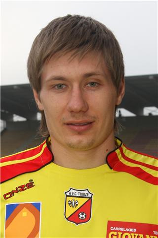 Valeriy Sorokin in FC Tubeke Belgium